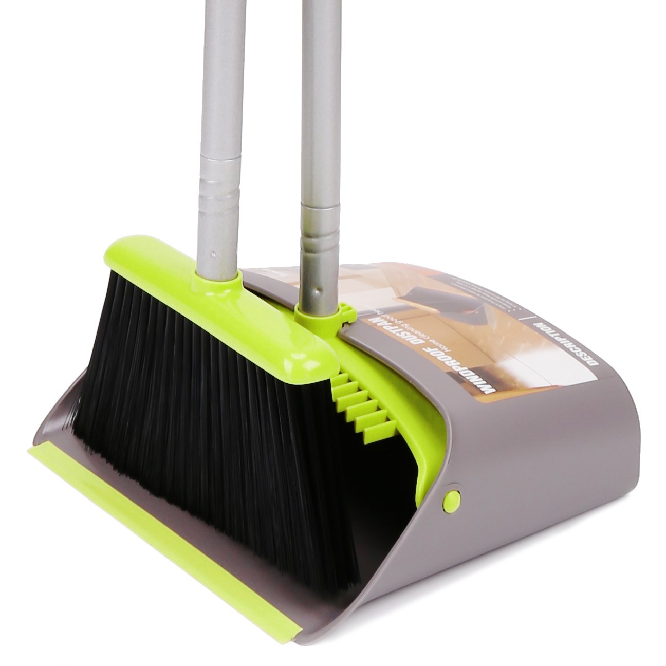 B Gray Green Broom Set